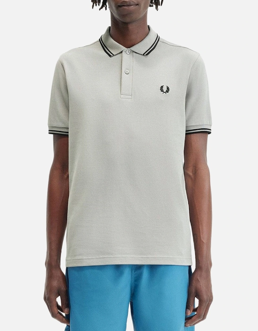 Polo Shirt with Button Fastening and Short Sleeves, 4 of 3