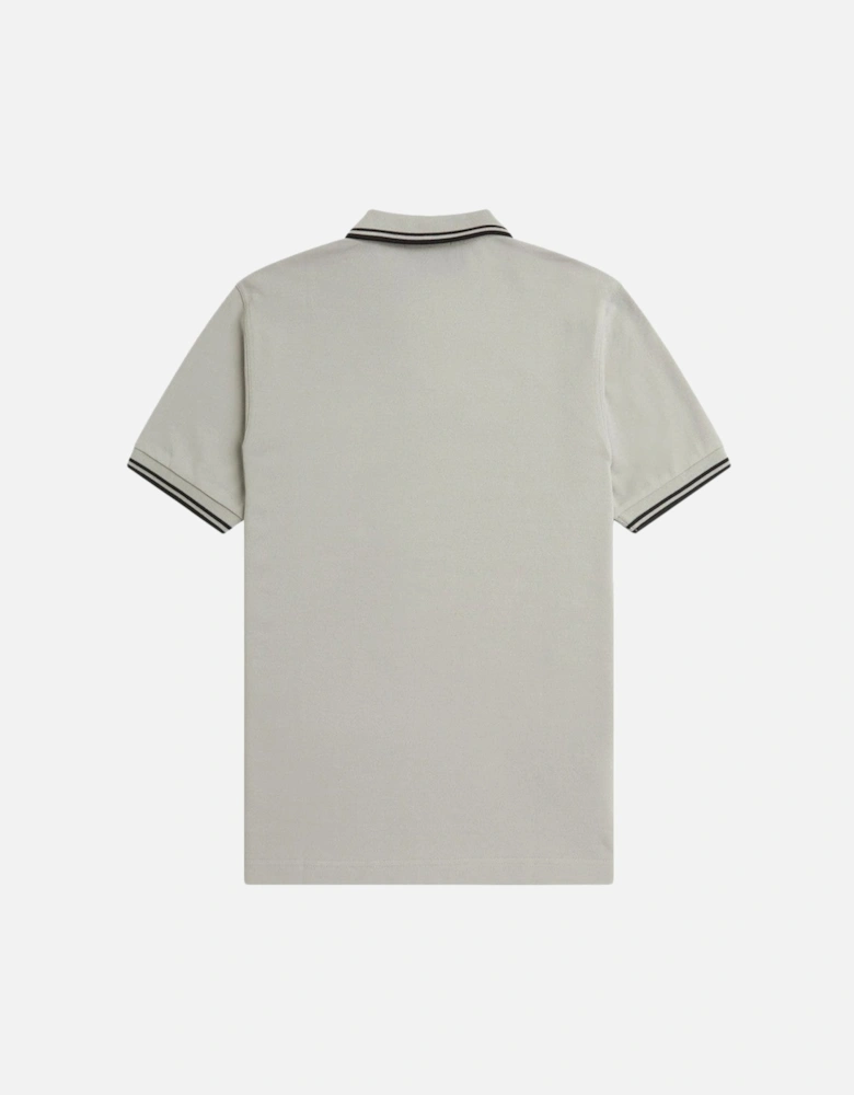Polo Shirt with Button Fastening and Short Sleeves