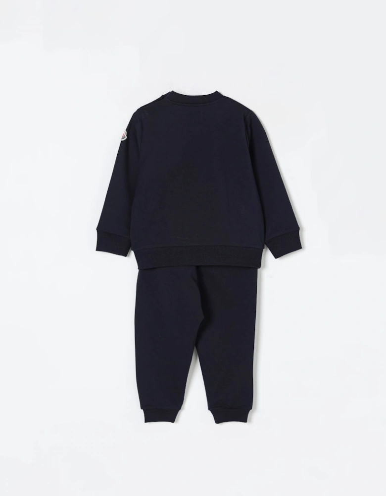 Baby Pixelated Logo Sweatshirt Set
