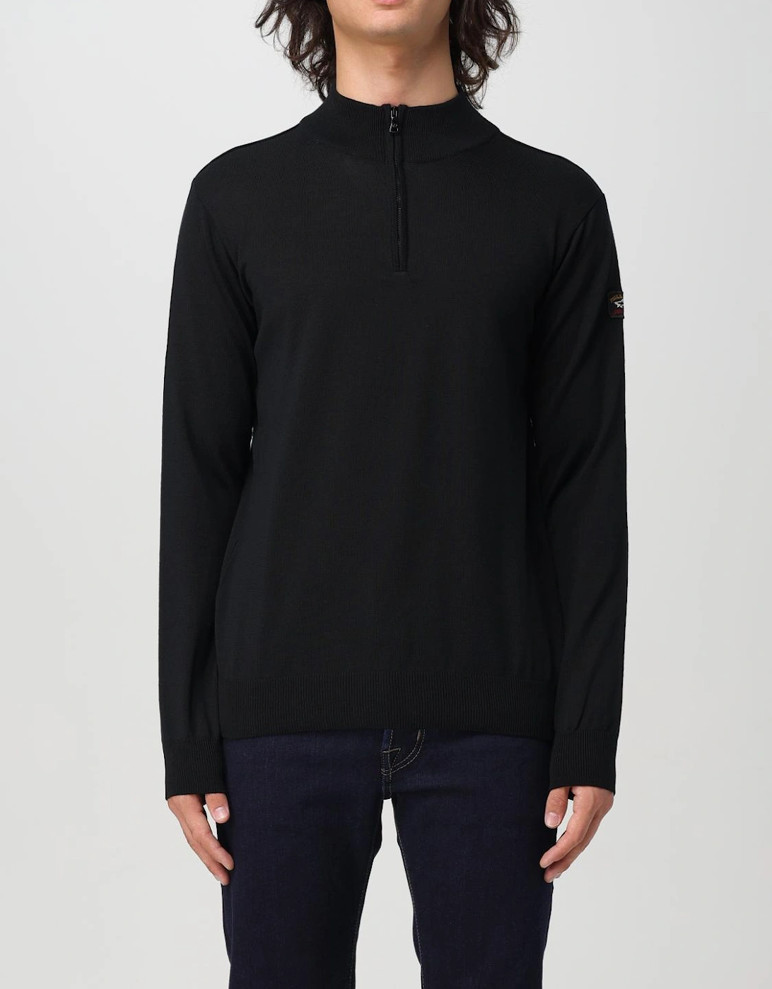 Half Zip Knitted Jumper Merino Wool, 5 of 4