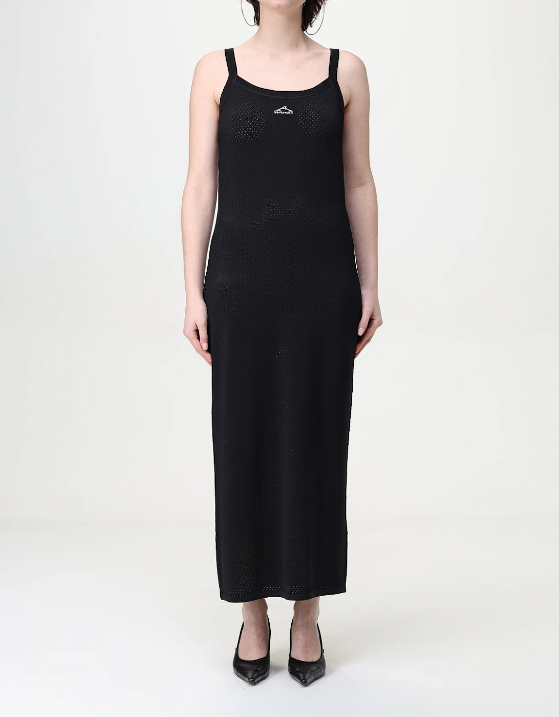 Mesh Knit Sleeveless Maxi Dress, 6 of 5