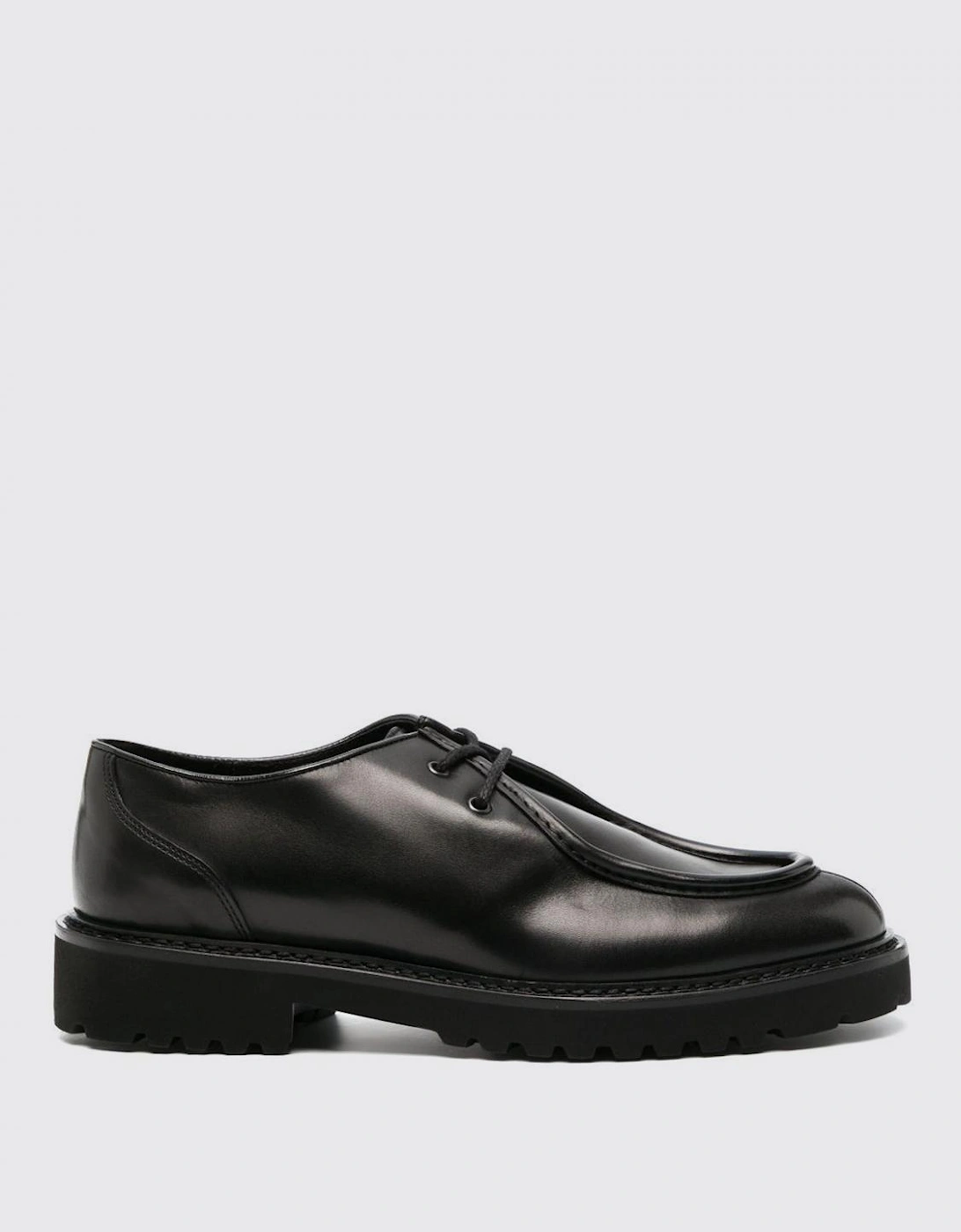 Leather Derby Shoes Chunky Sole, 6 of 5