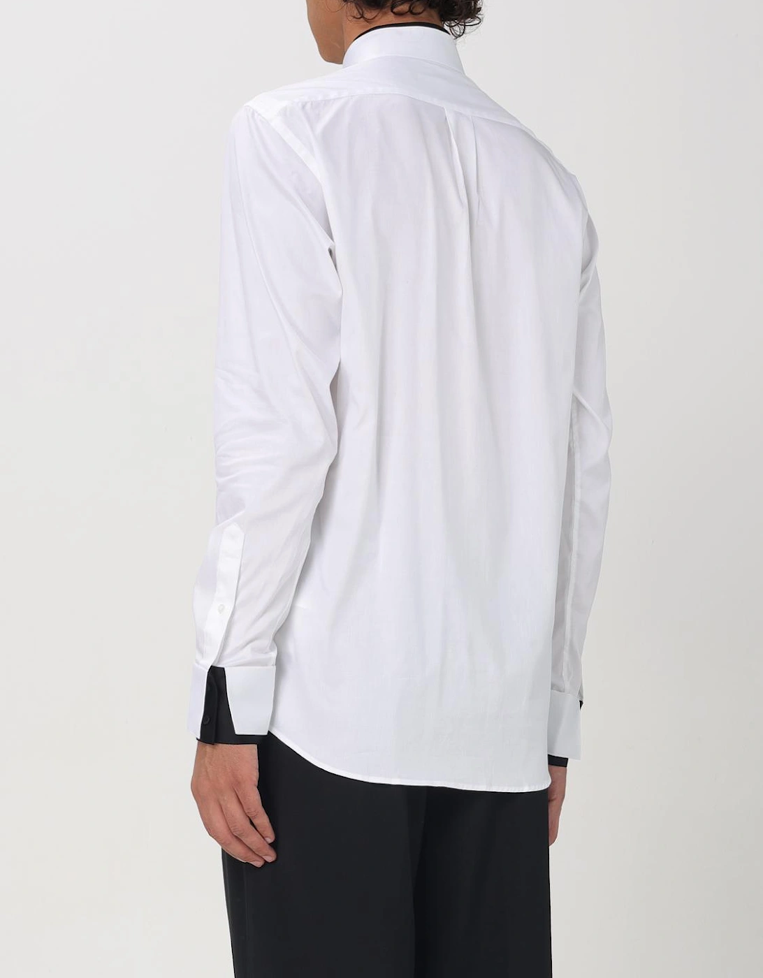 Mandarin Collar Shirt Relaxed Fit