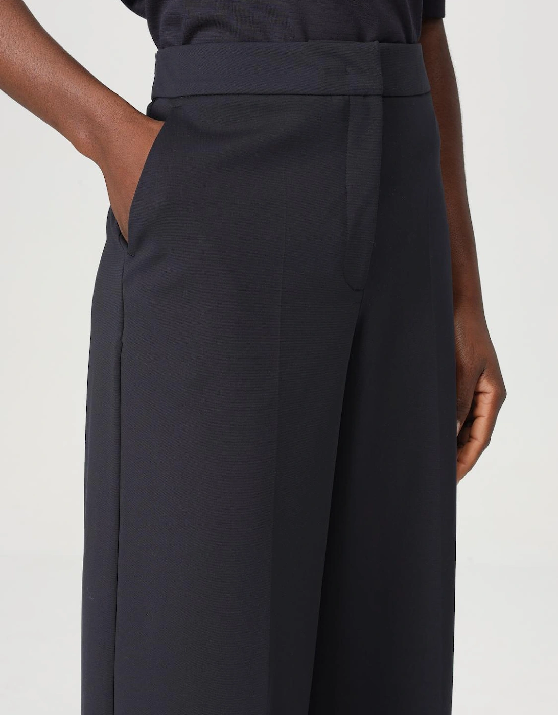 Wide Leg Tailored Pants