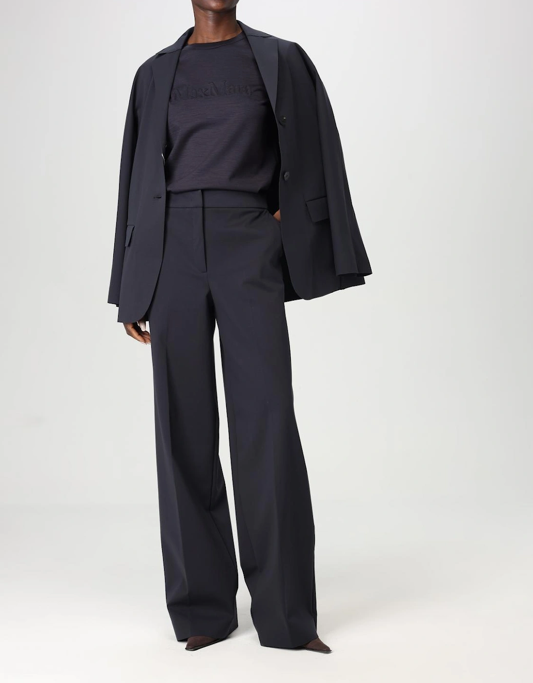 Wide Leg Tailored Pants