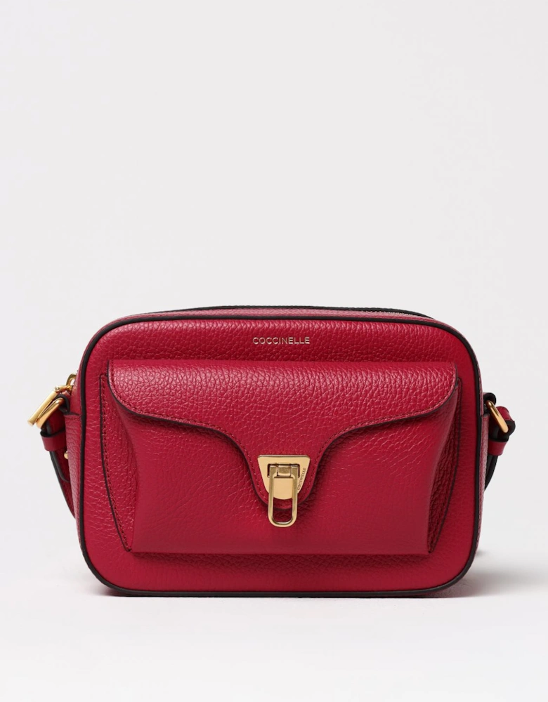 Camera Bag  Pebbled Leather Crossbody
