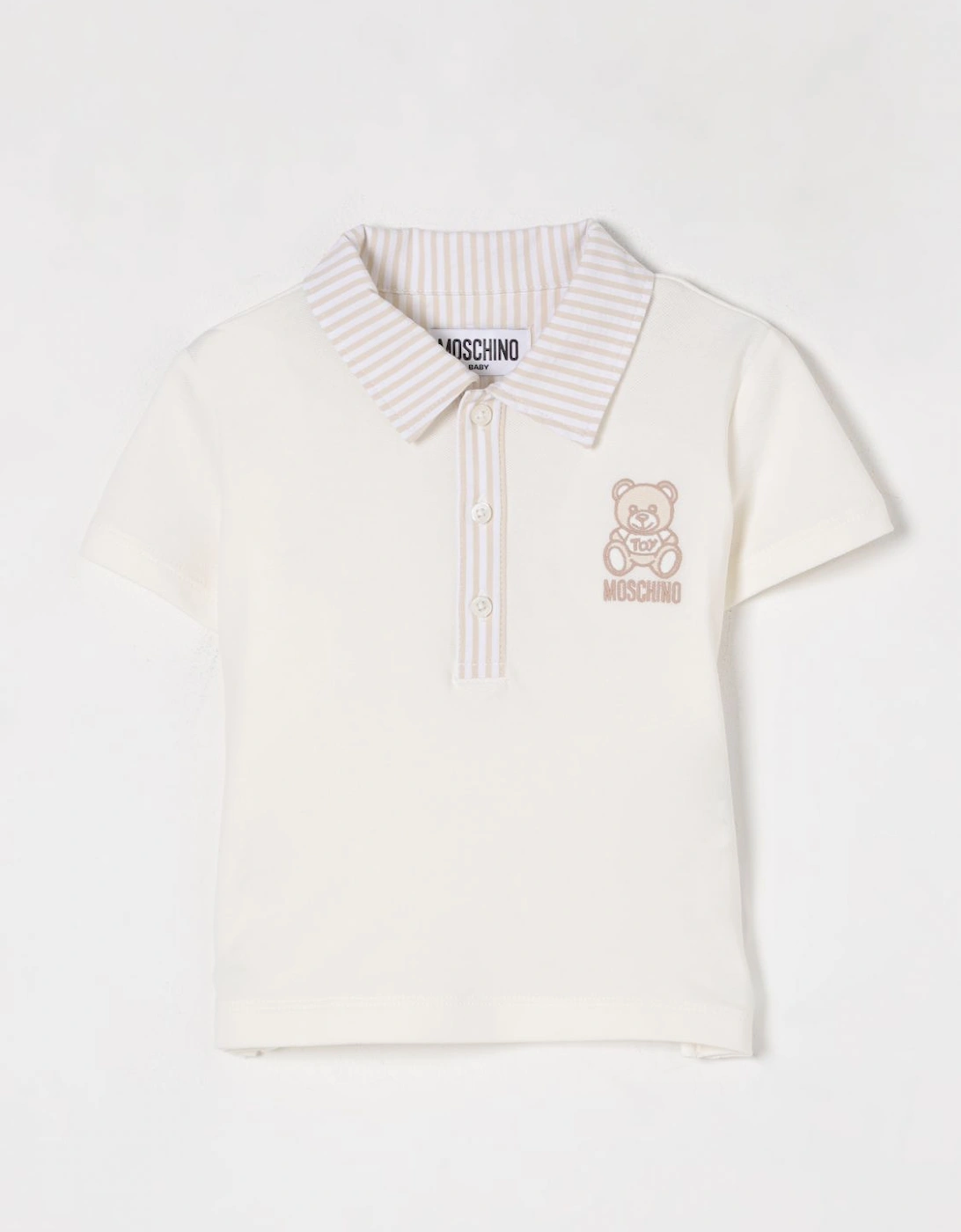 Infant Baby Polo Shirt Teddy Bear Embroidery