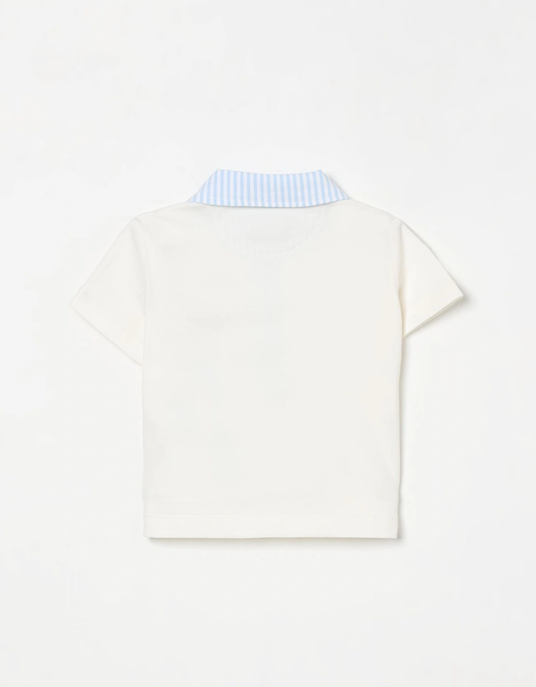 Infant Baby Polo Shirt Teddy Bear Embroidery