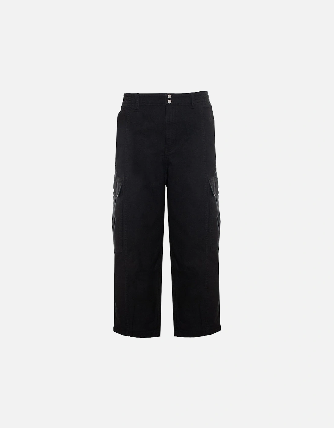 Cotton Trousers with Button and Zip Fastening, 4 of 3