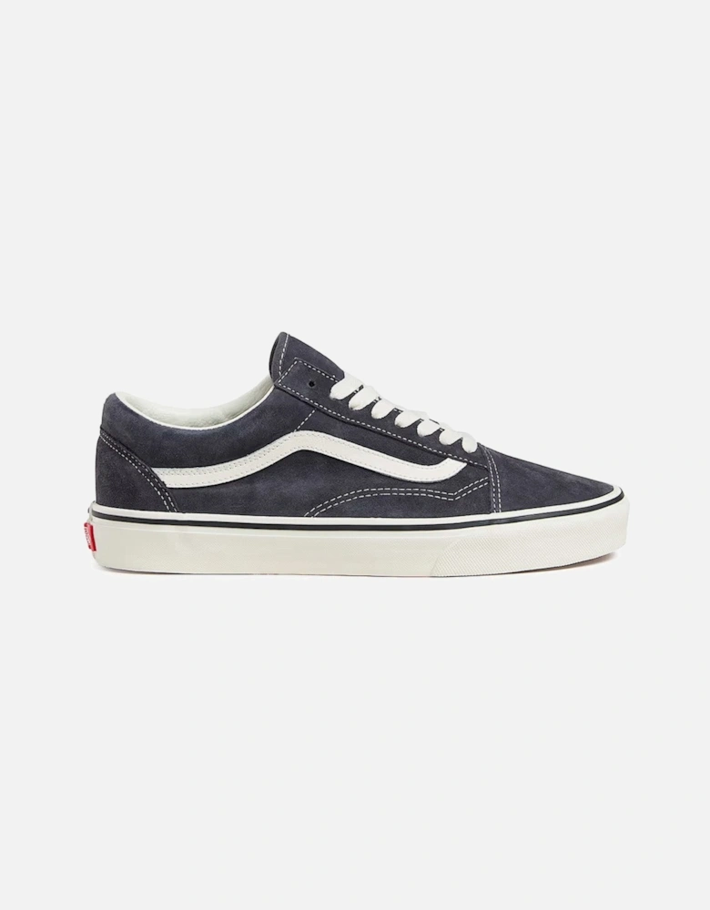 LeatherUpperRoundToeSneakers