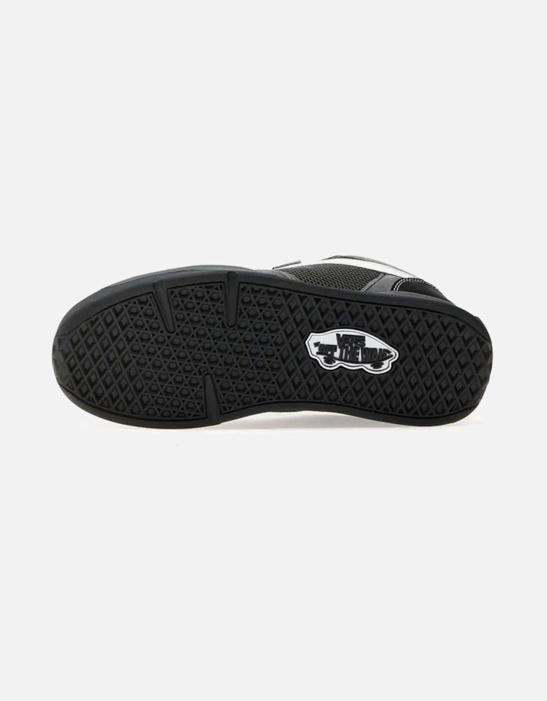 FabricandLeatherSneakerswithRubberSole