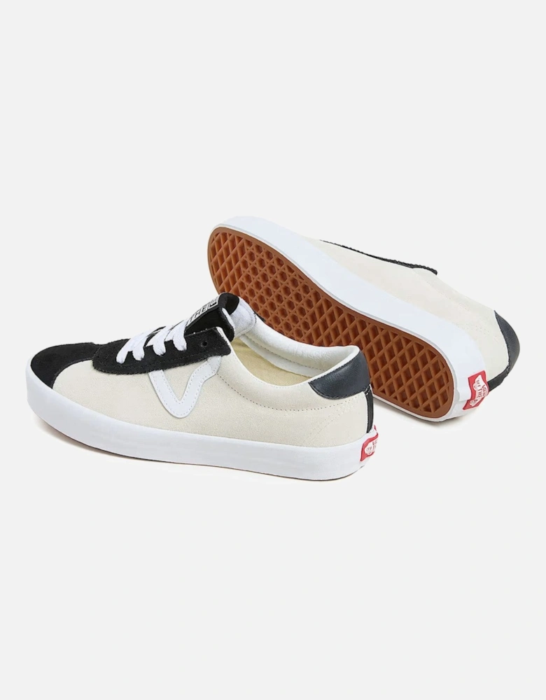 LeatherSneakerswithRubberSoleandFabricLining