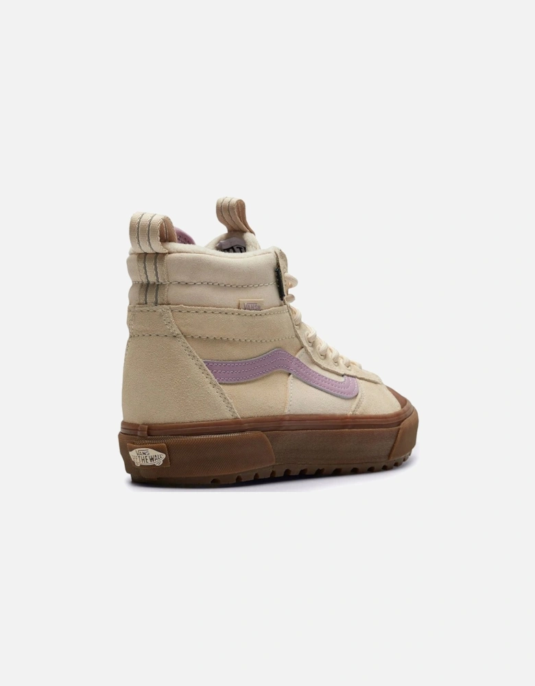 LeatherSneakerswithMetalEyeletsandRoundToe