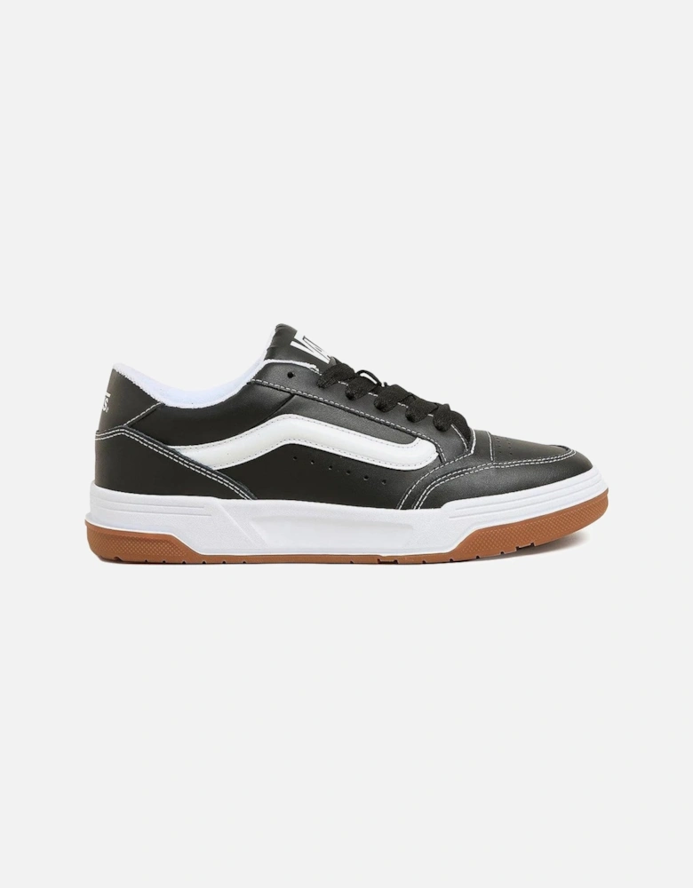 LeatherandRubberRoundToeSneakers