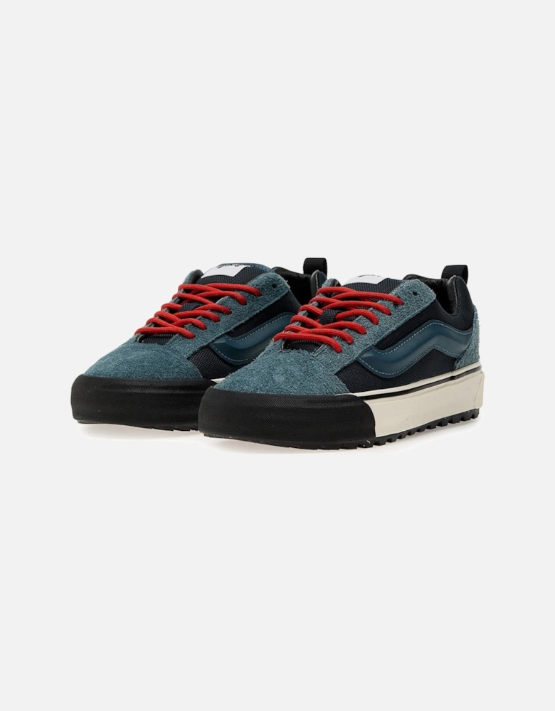 LeatherUpperRoundToeSneakers