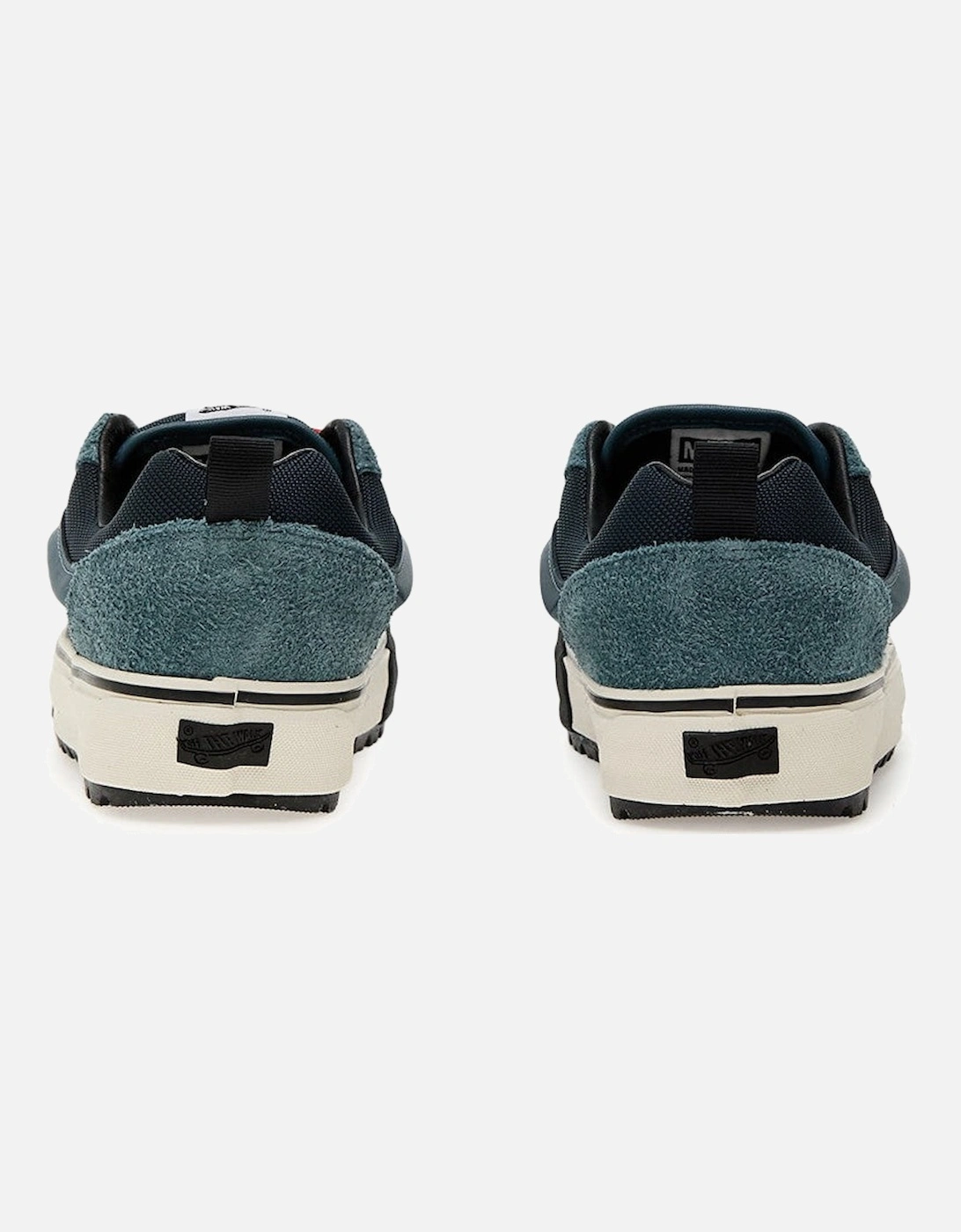 LeatherUpperRoundToeSneakers