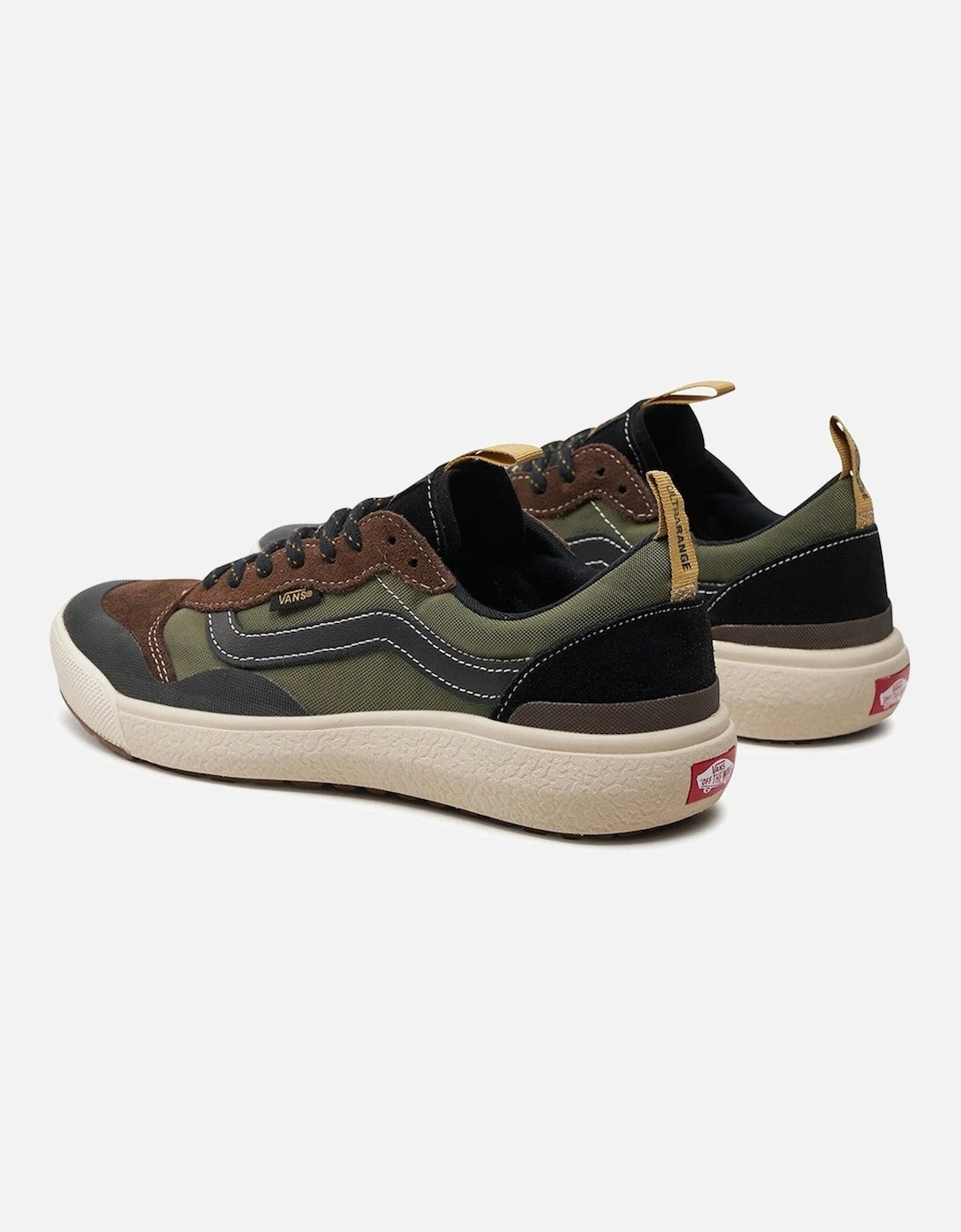 Synthetic Upper Round Toe Rubber Sole Sneakers