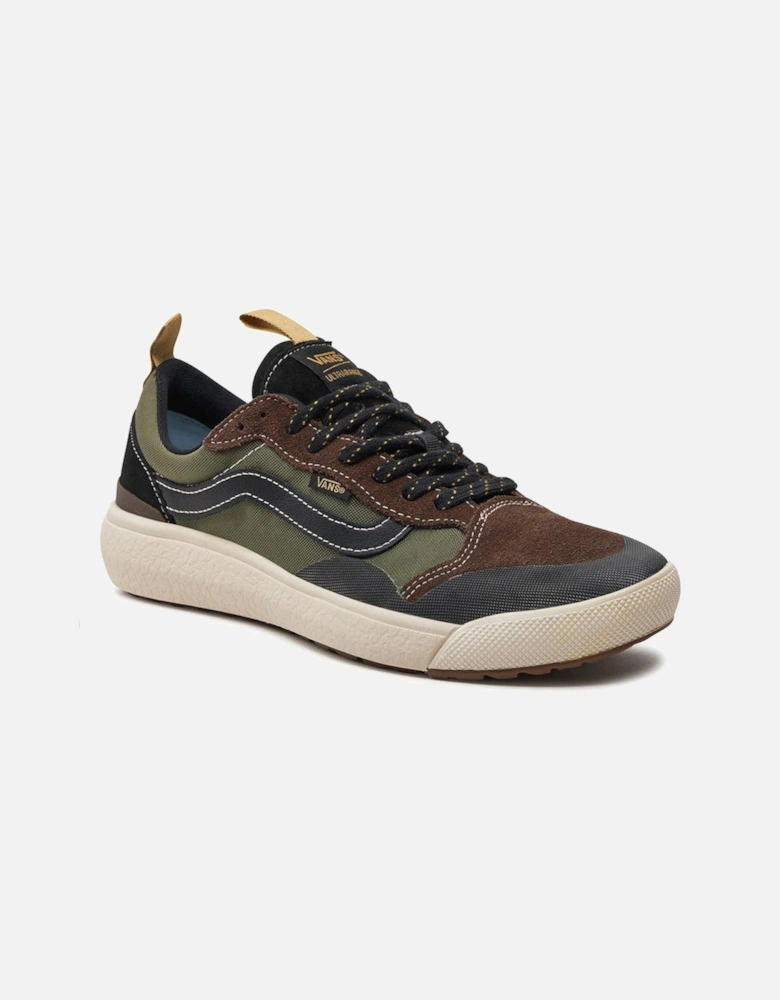 Synthetic Upper Round Toe Rubber Sole Sneakers