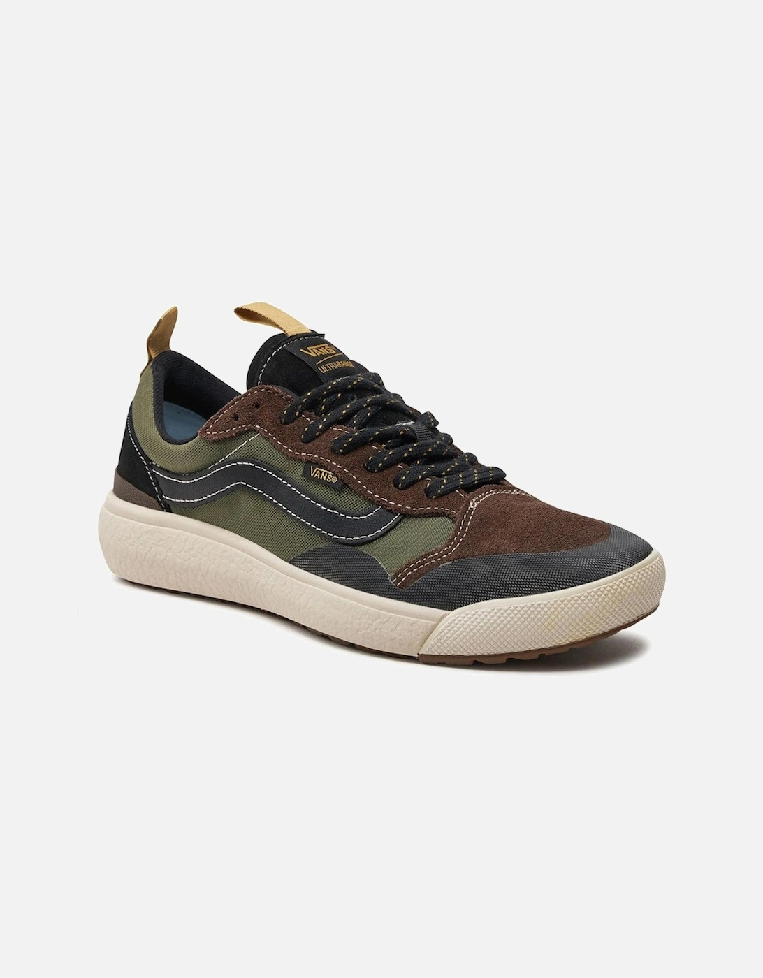 Synthetic Upper Round Toe Rubber Sole Sneakers