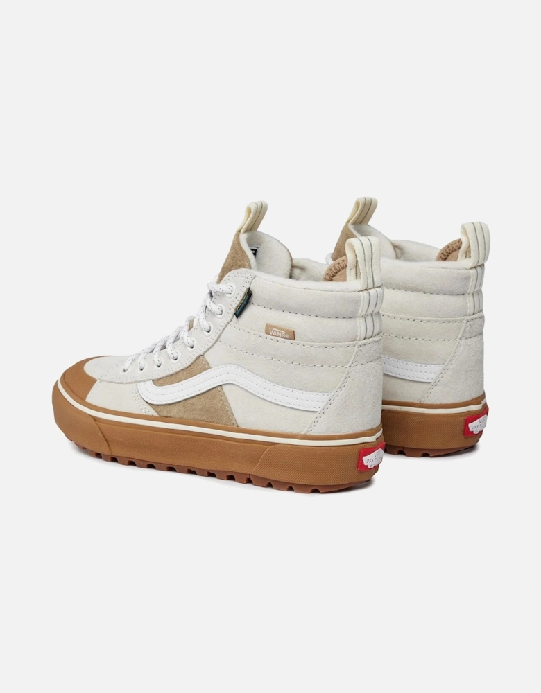 LeatherUpperSneakerswithRubberSoleandMetalEyelets