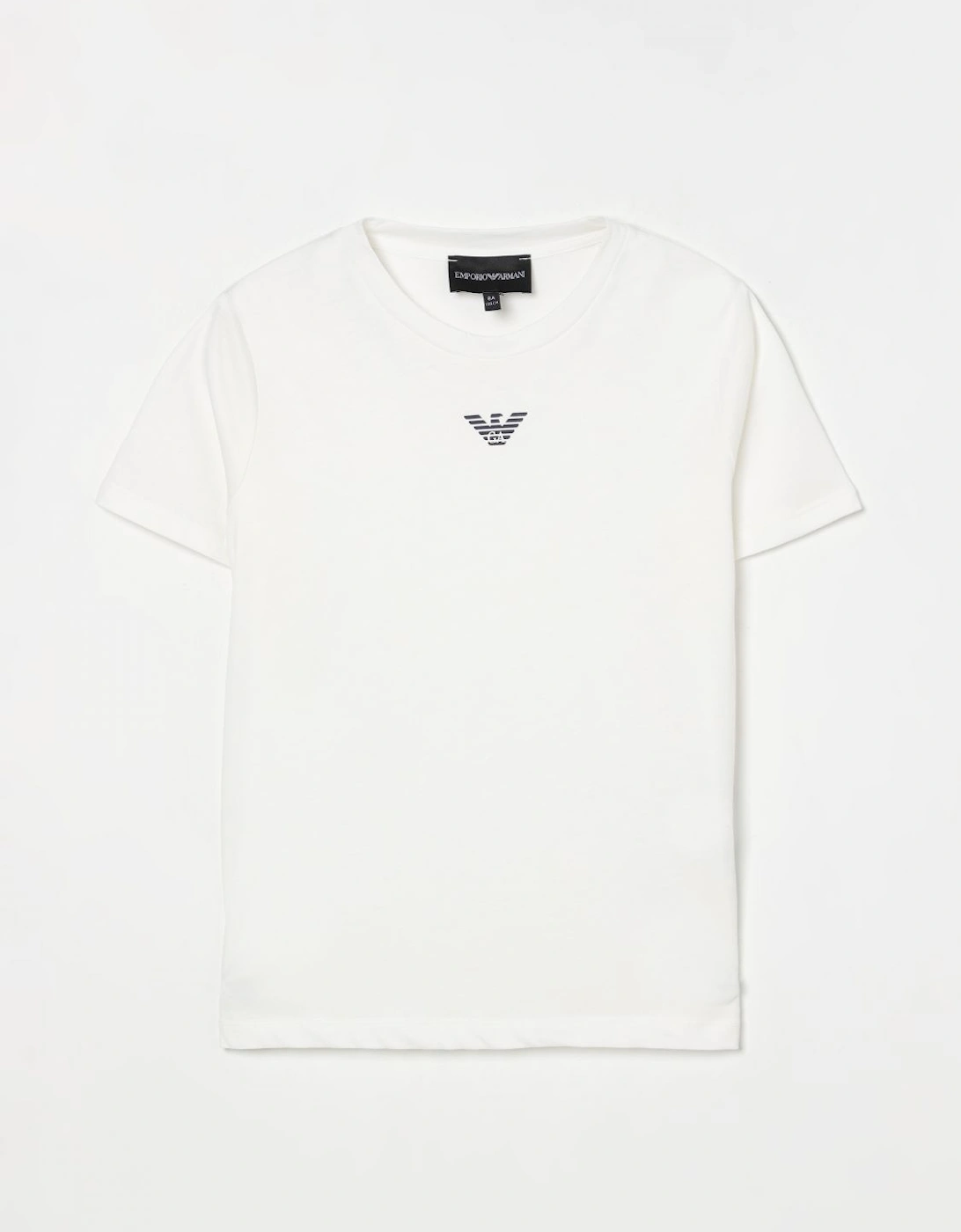 Crew Neck Short Sleeve Casual T-Shirt with Logo