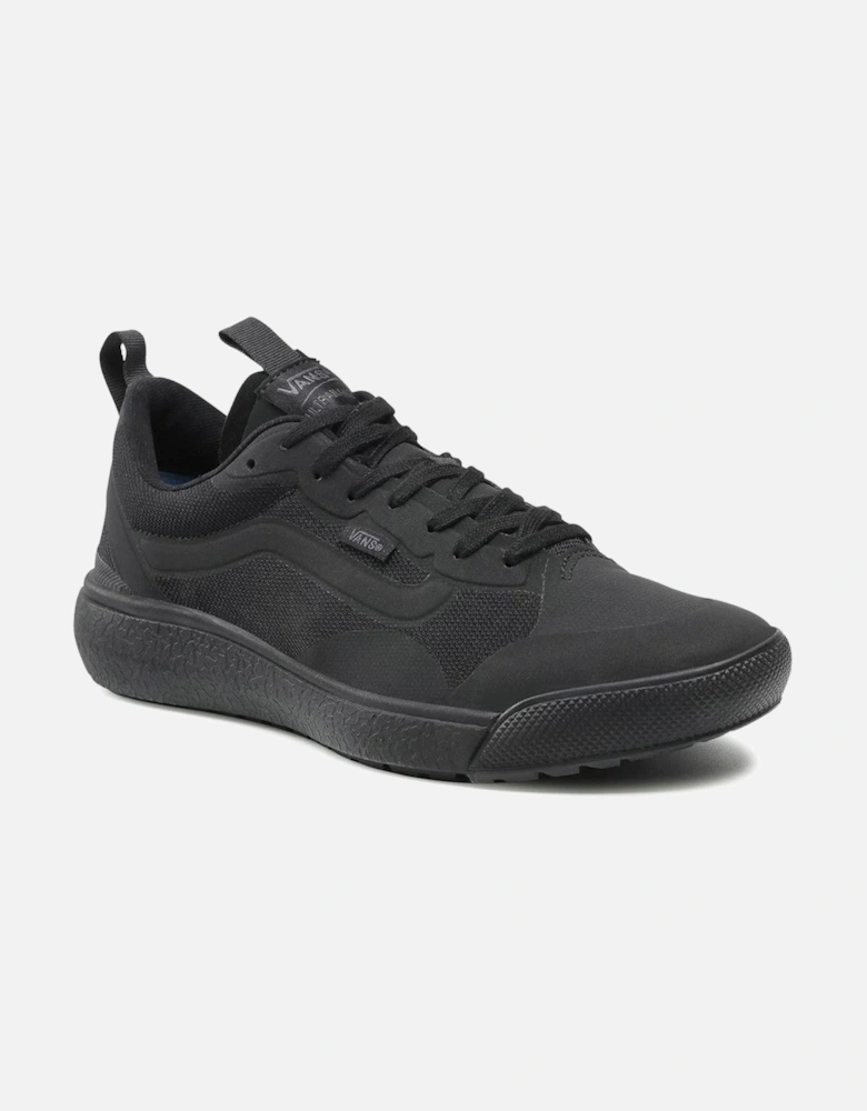 LeatherandRubberRoundToeSneakers