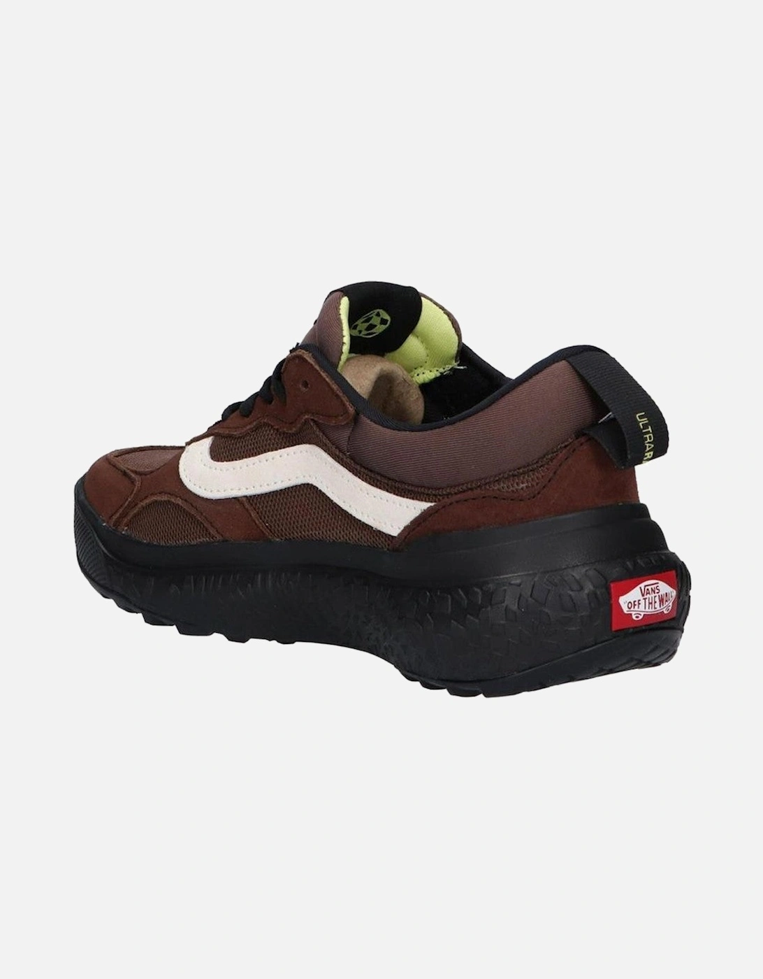 LeatherRoundToeSneakerswithRubberSole