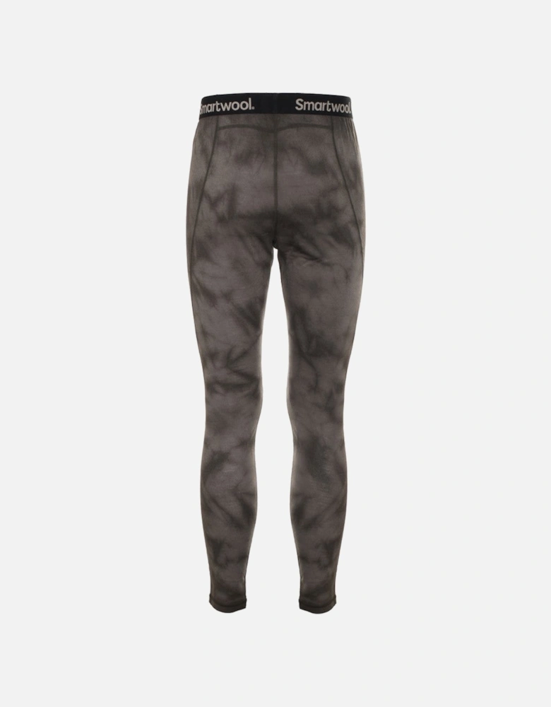 Elastic Waistband Viscose Nylon Leggings with Visible Logo
