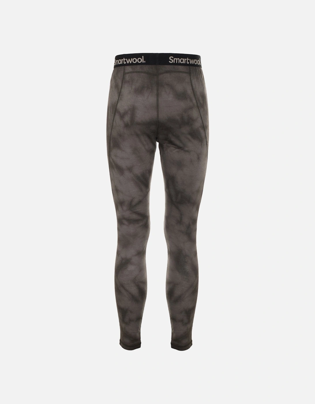 Elastic Waistband Viscose Nylon Leggings with Visible Logo