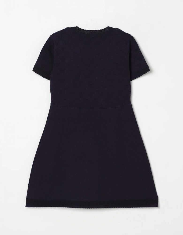 Knit ALine Mini Dress