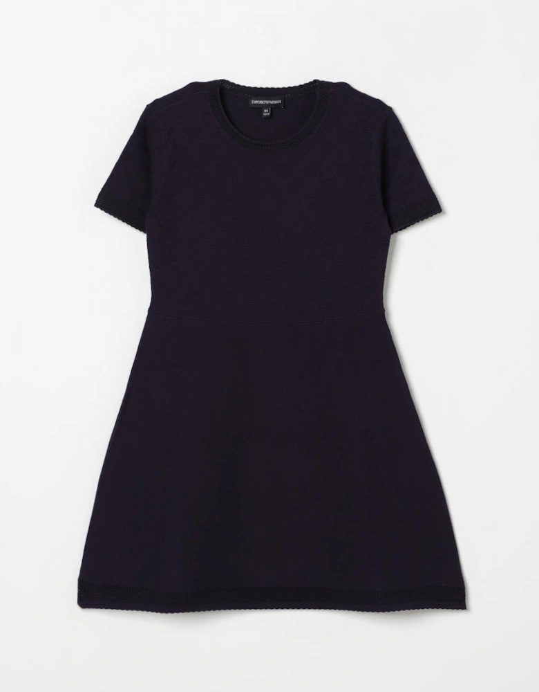 Knit ALine Mini Dress