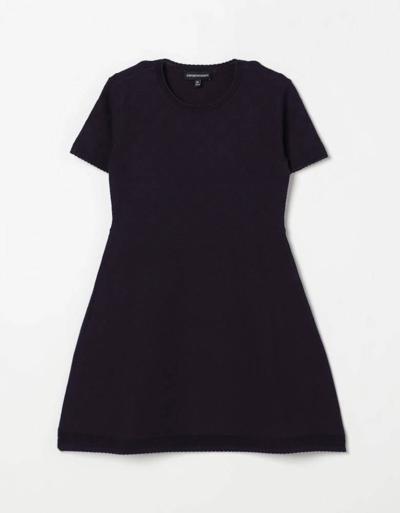 Knit ALine Mini Dress