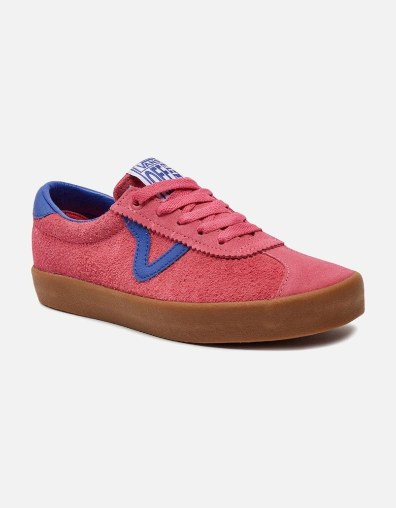 Leather Round Toe  Sneakers
