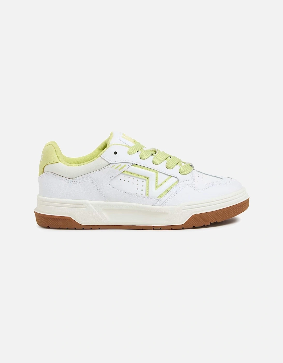 Leather Sneakers with Rubber Sole and Round Toe, 4 of 3