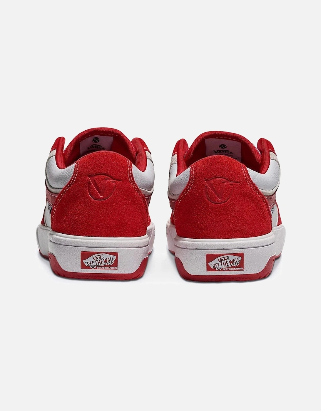 Leather Upper Sneakers with Rubber Sole and Fabric Lining