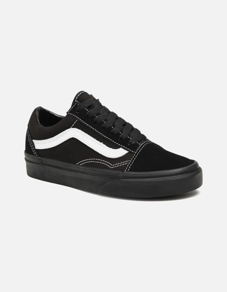 LeatherUpperRoundToeSneakers