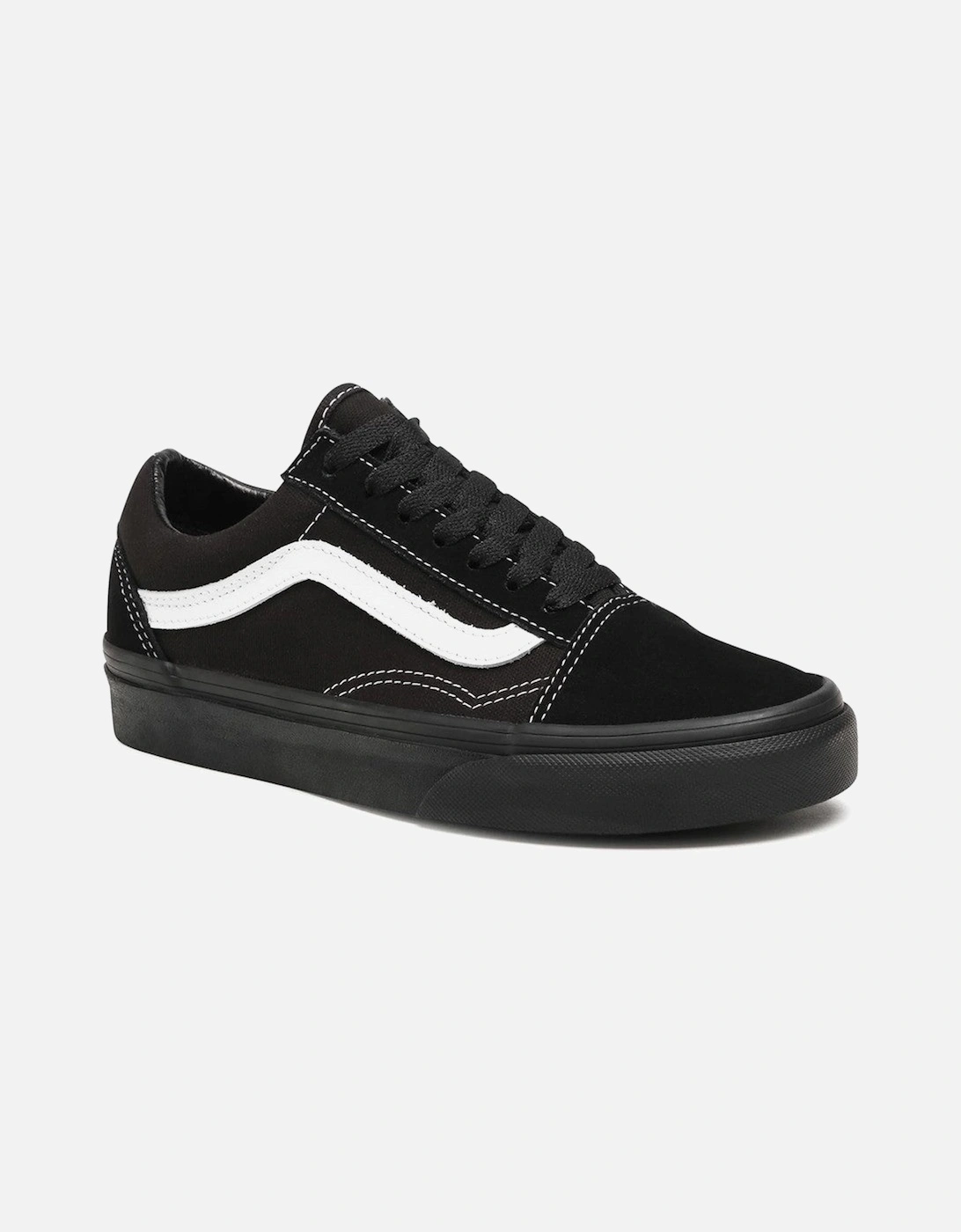 LeatherUpperRoundToeSneakers