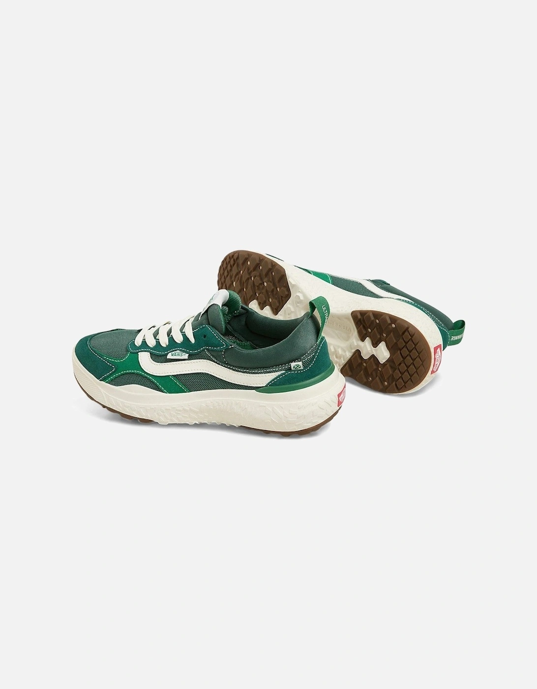 LeatherUpperRoundToeSneakers