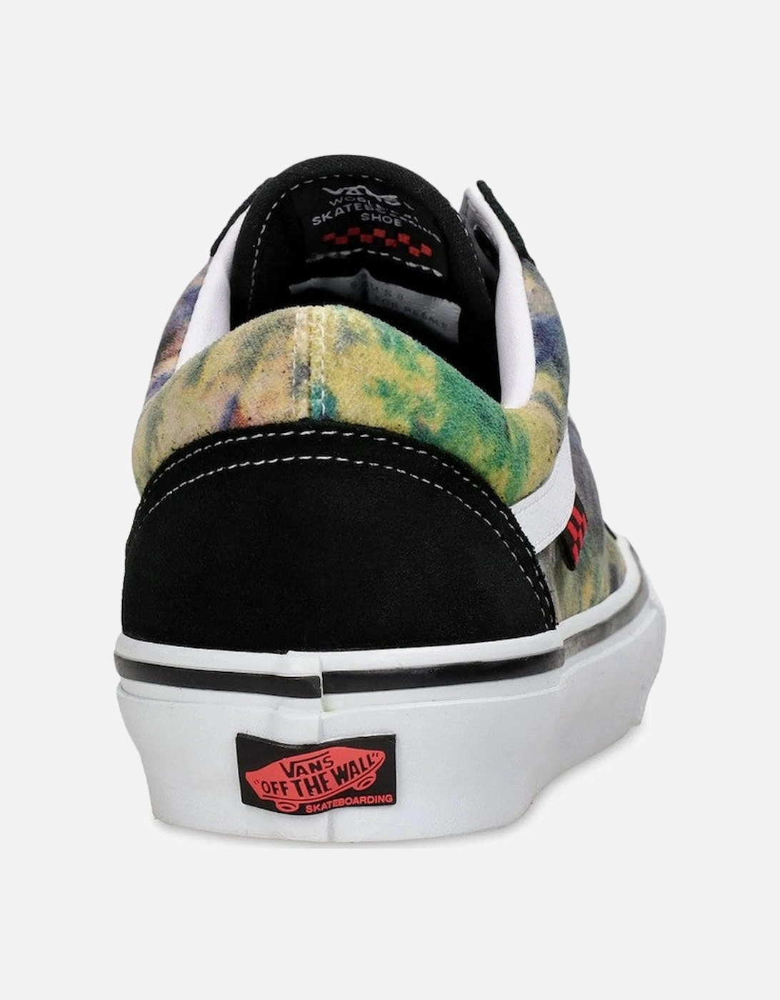 Leather and Rubber Round Toe Sneakers
