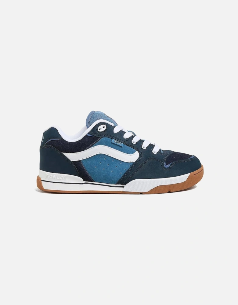 LeatherSneakerswithRubberSoleandMetalEyelets