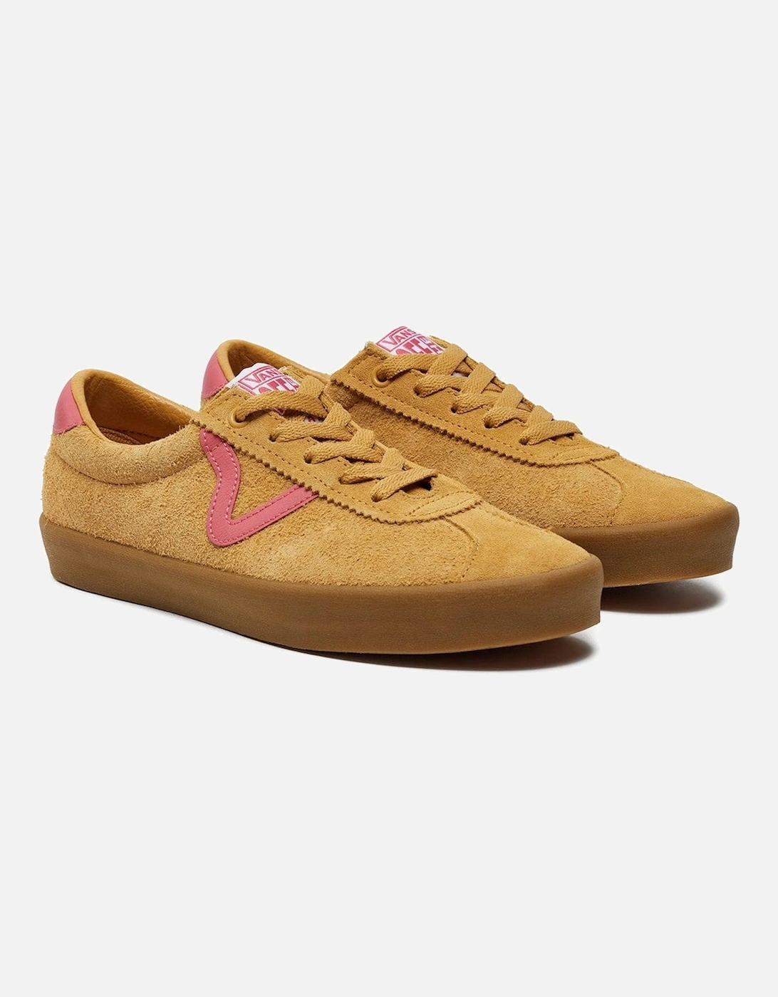 LeatherandRubberRoundToeSneakers