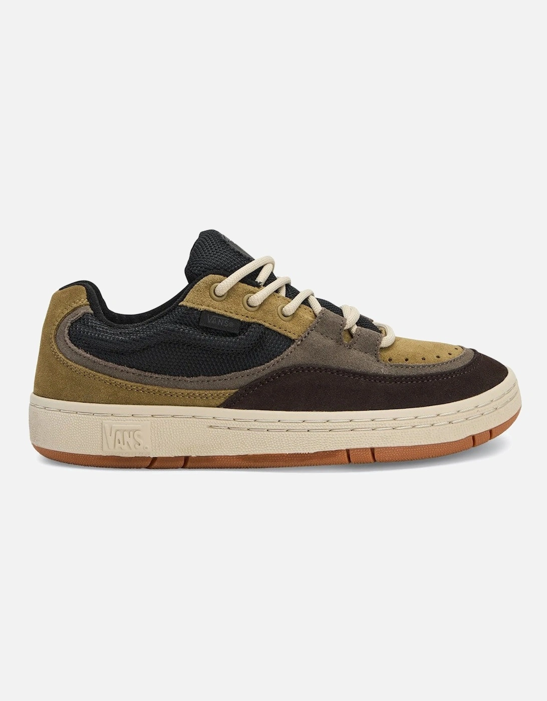 LeatherUpperRoundToeRubberSoleSneakers, 4 of 3