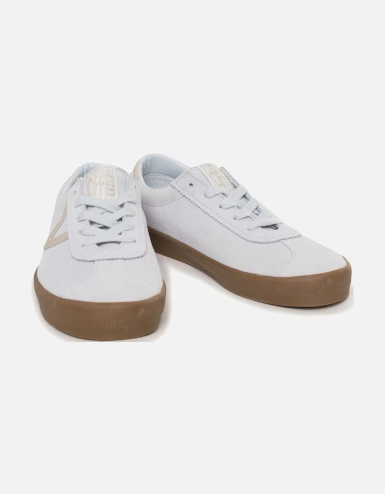 LeatherRoundToeSneakers