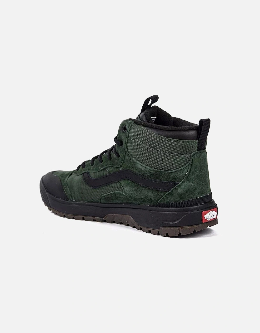 LeatherSneakerswithRubberSoleandFabricLining