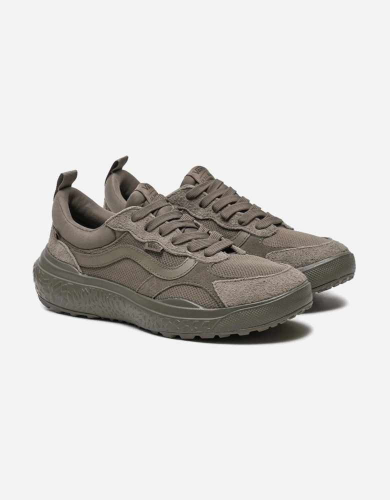 Leather Round Toe Sneakers