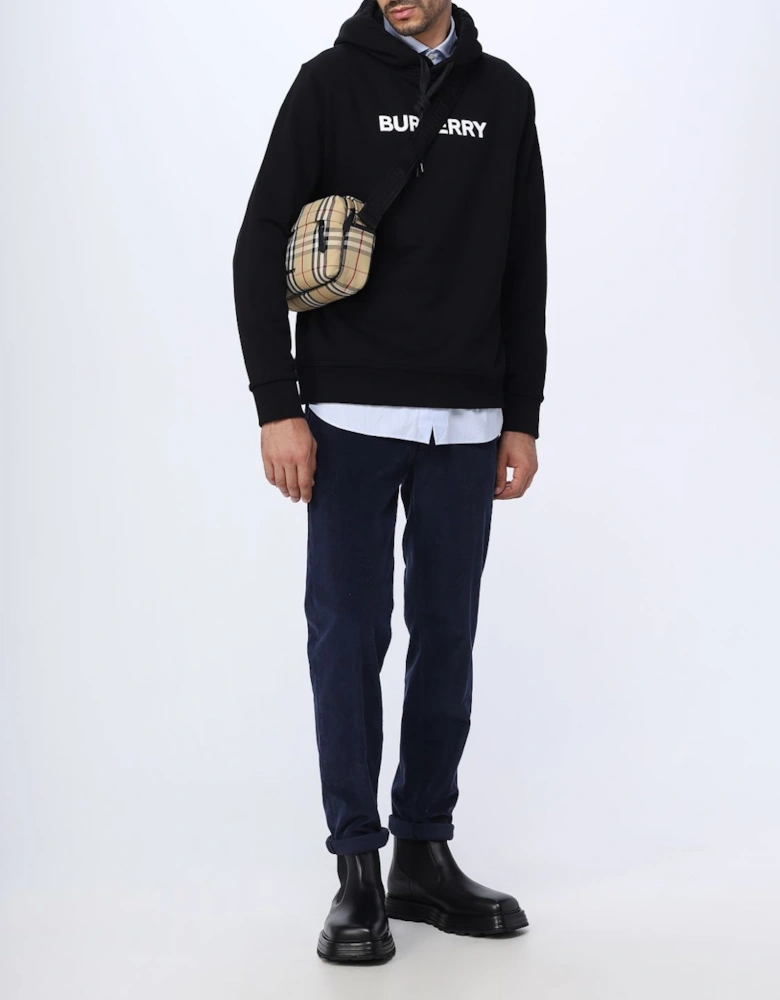 Logo Print Hoodie Sweatshirt