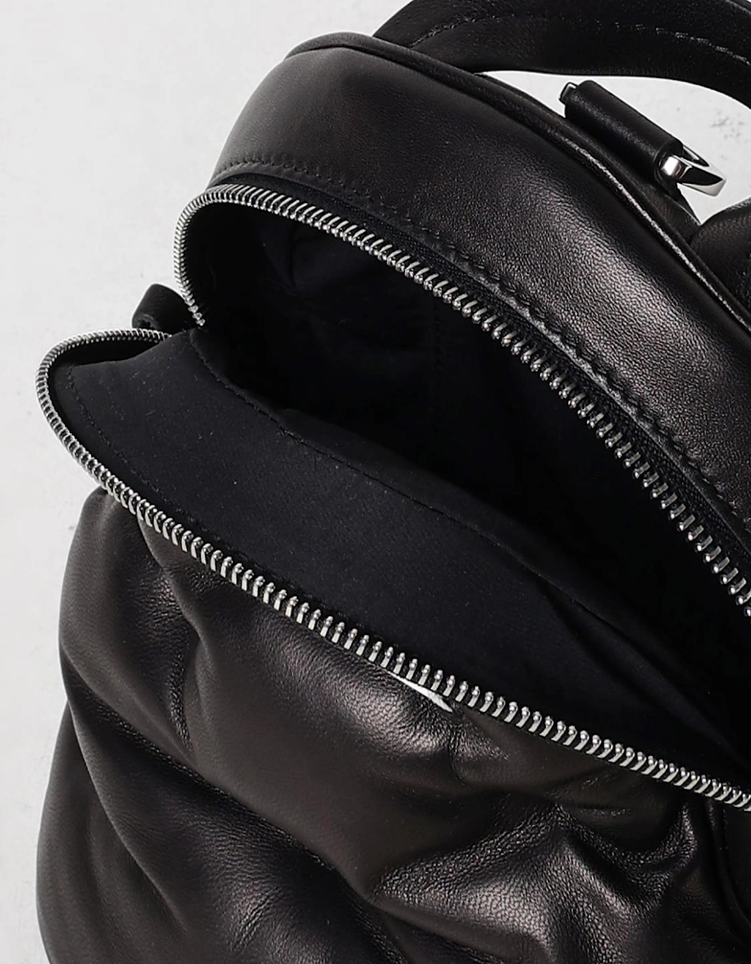 Glam Slam Mini Backpack Quilted Leather