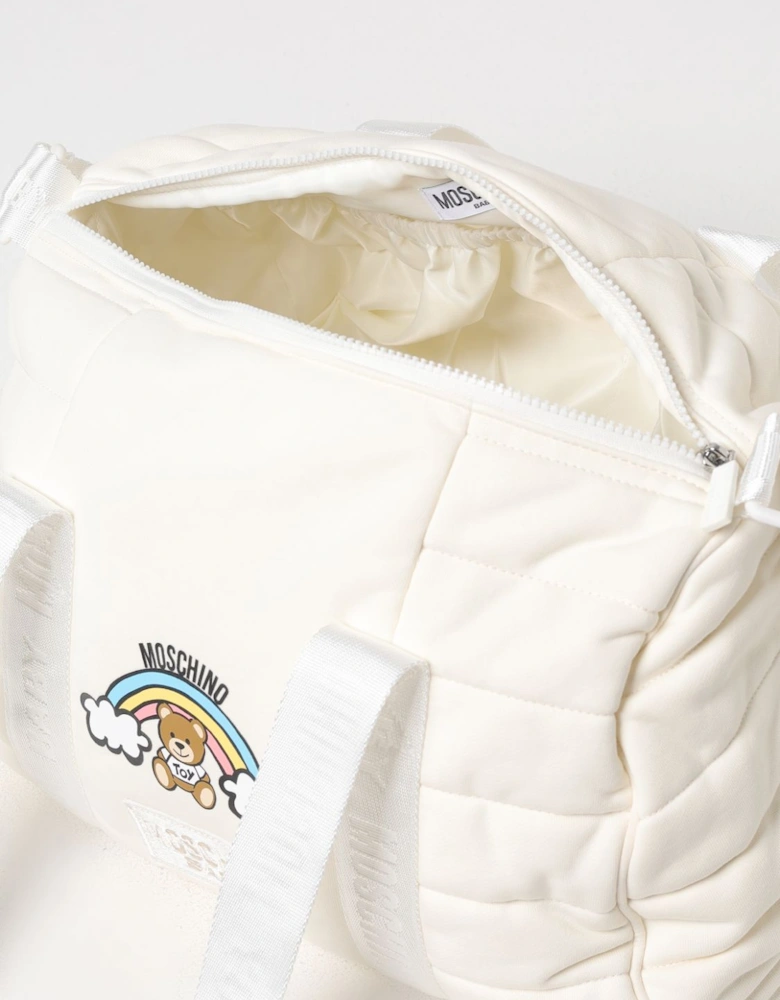 Quilted Diaper Bag Teddy Bear Design