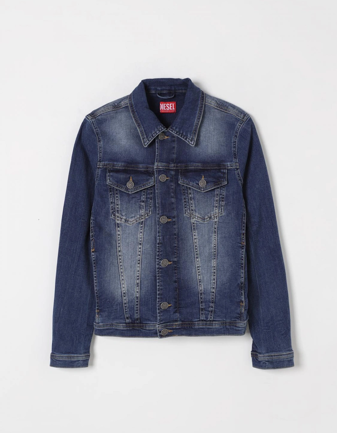 Denim Jacket Classic Fit Button Closure, 4 of 3