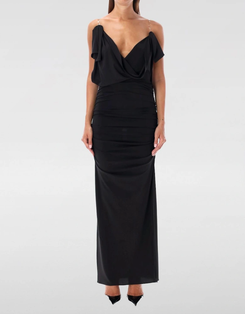 Cowl Neck Maxi Dress